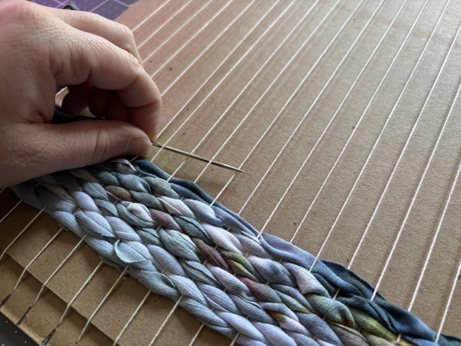 Make a Loom & Learn to Weave