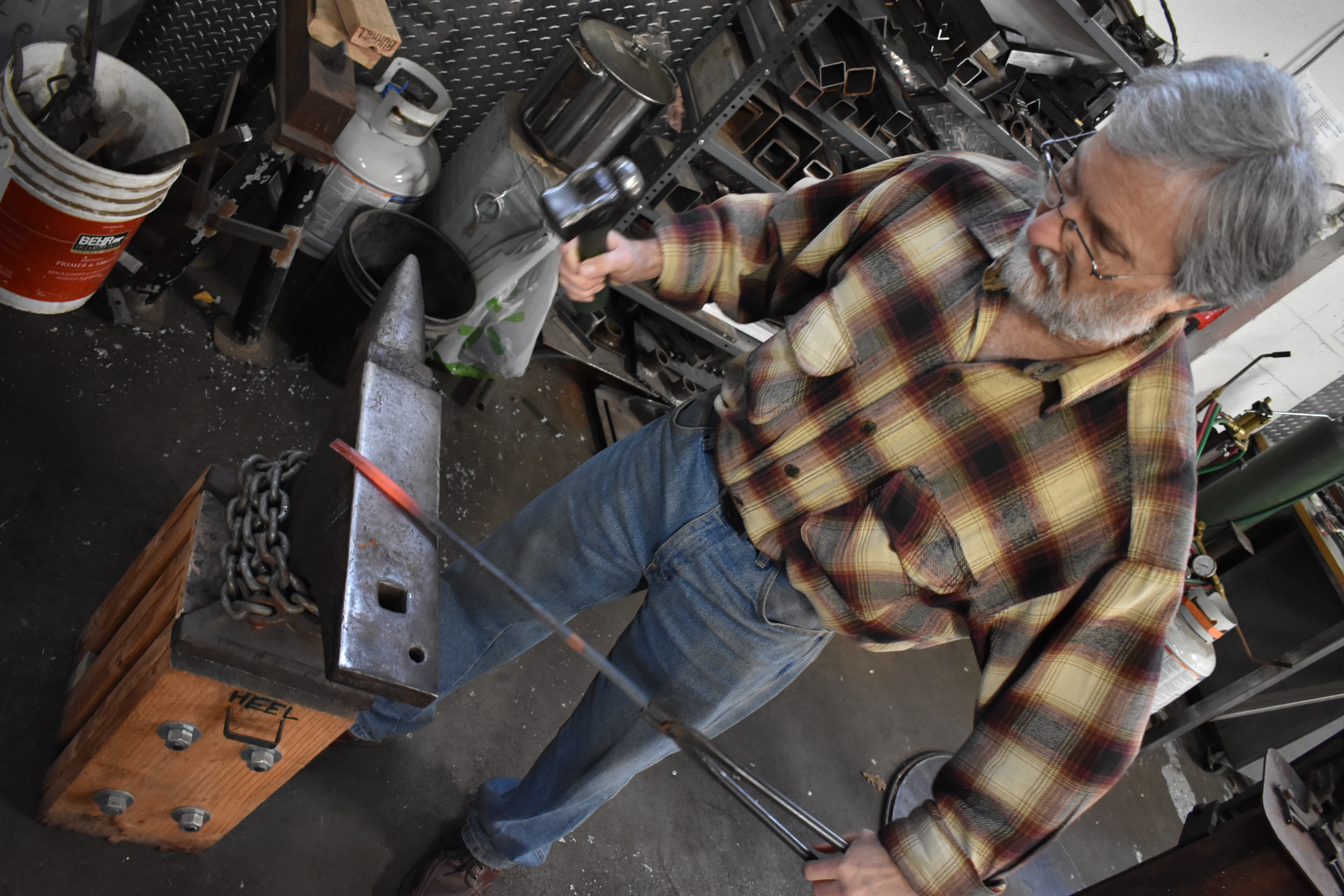 Blacksmithing 101 with Glen