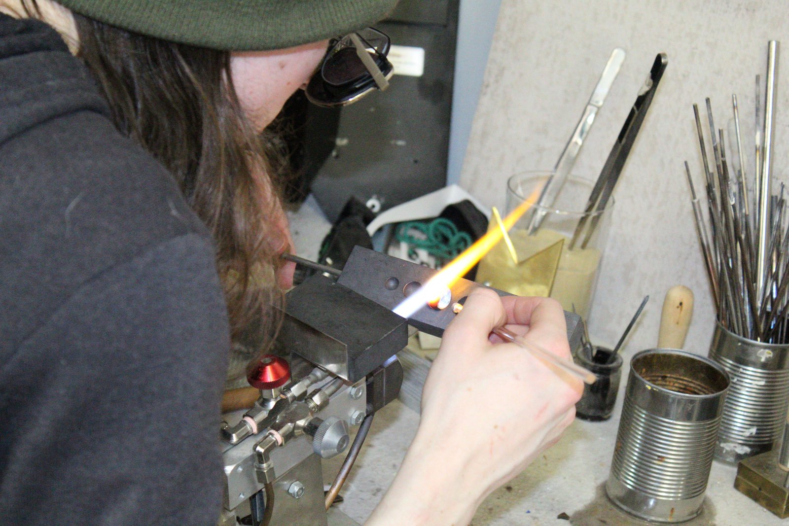 Intro to Soft Glass Torch Work with Dr. Glass