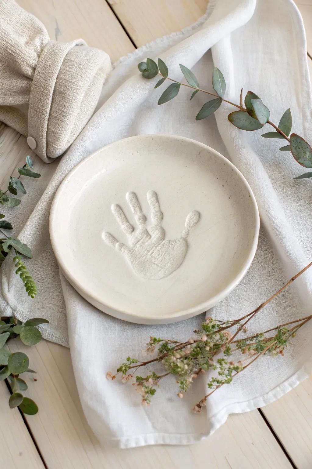 Make a Handprint Plate with Sean