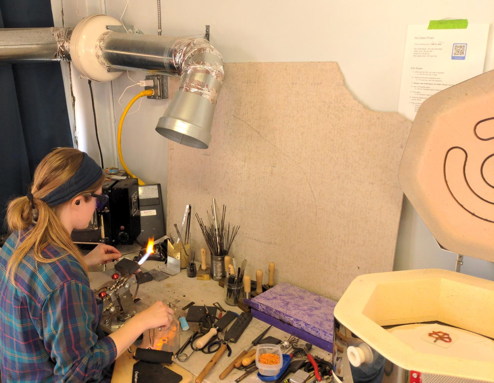 Intro to Soft Glass Torch Work with Dr. Glass